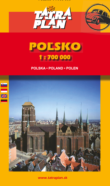 Automapa Poľsko 1:700 000 /Tatraplan/