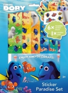 Disney: Dory /Hľadá sa Dory/ - Sticker Paradise Set