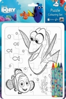 Disney: Dory /Hľadá sa Dory/ - Puzzle Colouring Set