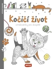Kočičí život - Omalovánky pro dospělé /CZ/