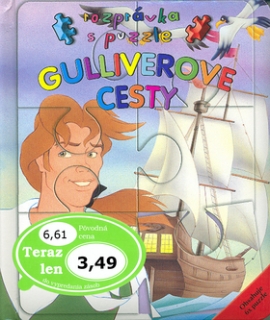 Gulliverove cesty  - Rozprávka s puzzle