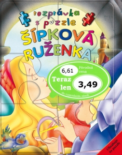 Šípková Ruženka - Rozprávka s puzzle