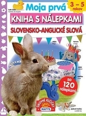 Moja prvá kniha s nálepkami: Slovensko-anglické slová 
