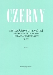 125 Pasážových cvičení  - Op. 261 /H159/