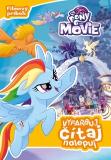 My Little Pony - film: Vyfarbuj, čítaj, nalepuj 