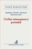 Civilný mimosporový poriadok - Veľký komentár