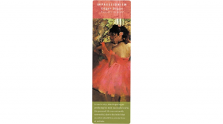 Záložka - Edgar Degas: Dancers in Pink