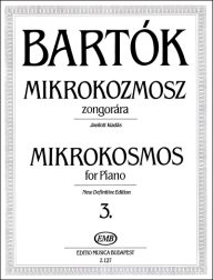 Mikrokosmos for piano 3. /127/