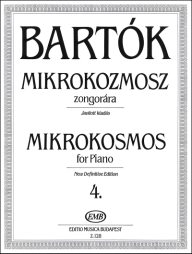 Mikrokosmos for piano 4. /128/