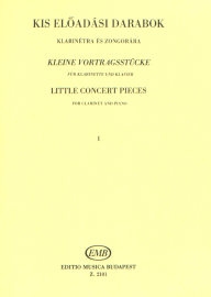 Little Concert Pieces for Clarinet and Piano 1. /2101/