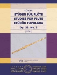 Studies for Flute 3. - Op. 33, No. 3 /8515/