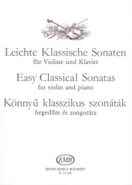 Easy Classical Sonatas for Violin and Piano /13329/