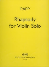 Rhapsody for Violin Solo /14269/