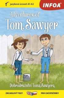 Zrcadlová četba - Adventures of Tom Sawyer /CZ, ENG/