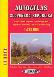 Autoatlas Slovenská republika 1:750 000 - vreckový /BBKart/