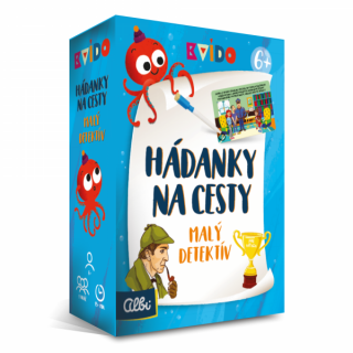 Kvído: Hádanky na cesty 6+ /Malý detektív/