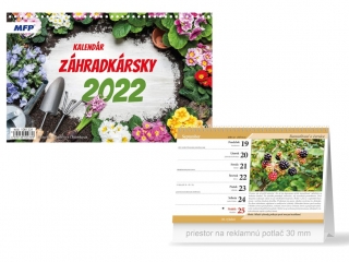Záhradkársky kalendár /MFP/ - Stolový kalendár 2022