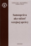 Samospráva ako súčasť verejnej správy 