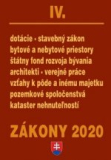 Zákony 2020 IV – Stavebné zákony a predpisy – úplné znenie k 1.1.2020 