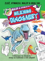 Milujeme dinosaury - nalep a vymaľuj 