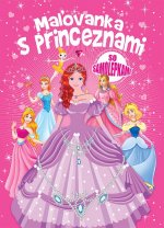 Maľovanka s princeznami so samolepkami