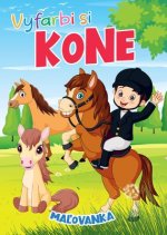 Vyfarbi si Kone - Maľovanka