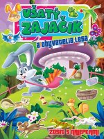 Ušatý zajačik a obyvatelia lesa - Zošit s nálepkami