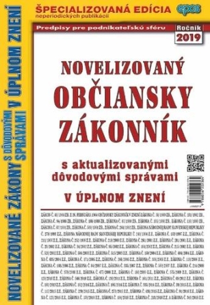 Novelizovaný Občiansky zákonník (2019) 2/19