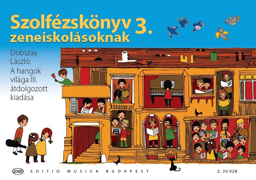 Solfeggio book for music students 1. - Szolfézskönyv zeneiskolásoknak 3.