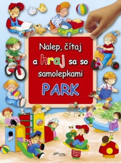 Park - Nalep, čítaj a hraj sa so samolepkami