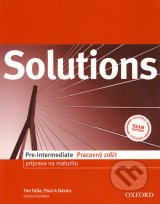 Solutions - Pre-Intermediate - Pracovný zošit   