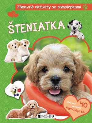 Zábavné aktivity so samolepkami: Šteniatka