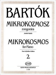 Mikrokosmos for piano 2. - Mikrokozmosz zongorára 2.