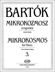 Mikrokosmos for piano 3. - Mikrokozmosz zongorára 3.