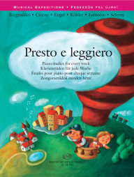 Presto e leggiero: Piano studies for every week - Presto e leggiero: Zongoraetűdök minden hétre