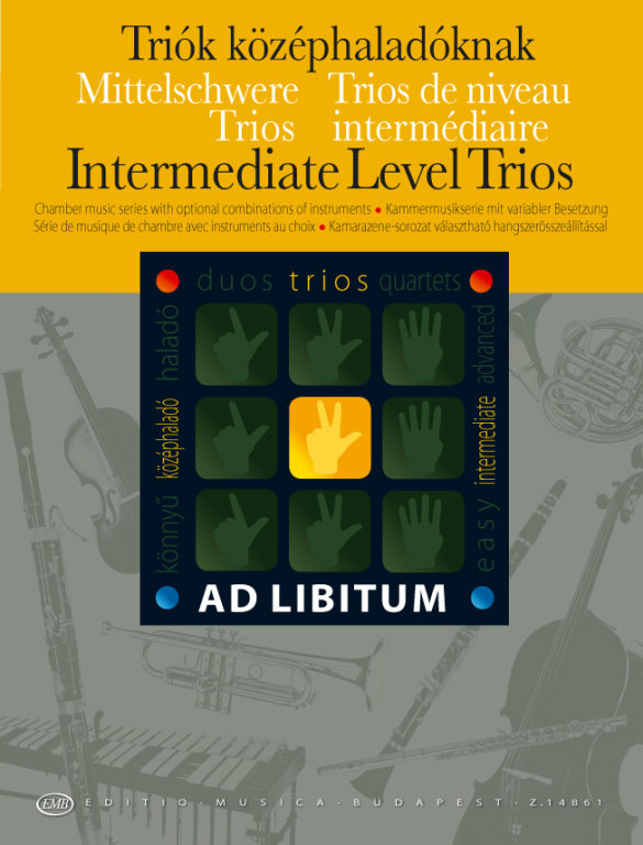 Intermediate Level Trios with Optional Combinations of Instruments - Triók középhaladóknak