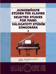 Selected Studies for Piano I. - Válogatott etűdök zongorára I.