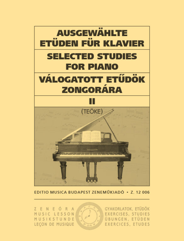 Selected Studies for Piano II. - Válogatott etűdök zongorára II.