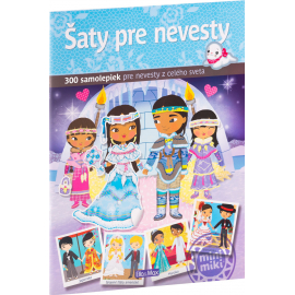 Šaty pre nevesty - 300 samolepiek pre nevesty z celého sveta