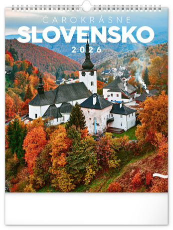 Čarokrásne Slovensko /Presco Group/ - Nástenný kalendár 2026