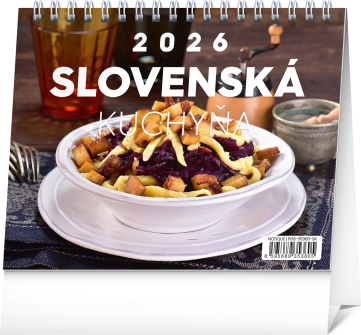 Slovenská kuchyňa /Presco Group/ - Stolový kalendár 2026