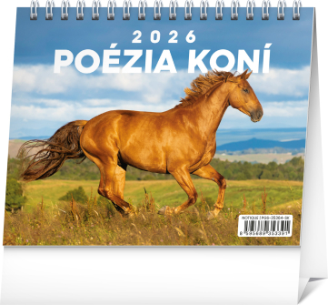 Poézia koní /Presco Group/ - Stolový kalendár 2026